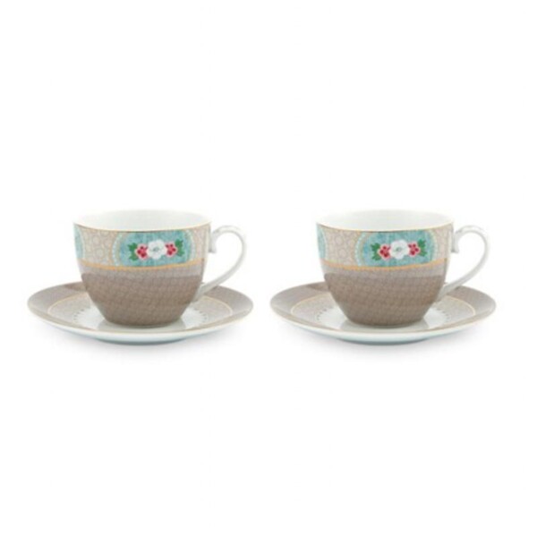 pip flytzania ke piatakia capuccino blushing birds chaki 280ml set ton 2 PIP 004091 - Marianthi Karta