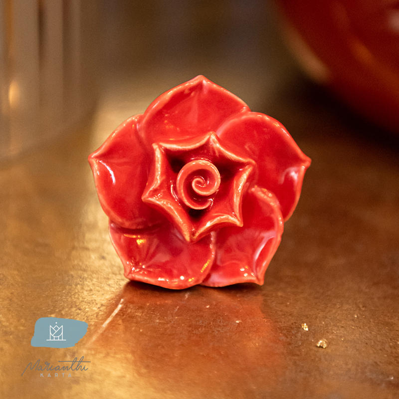 ευρώπη xειροποίητο κεραμικό πόμολο - Marianthi Karta