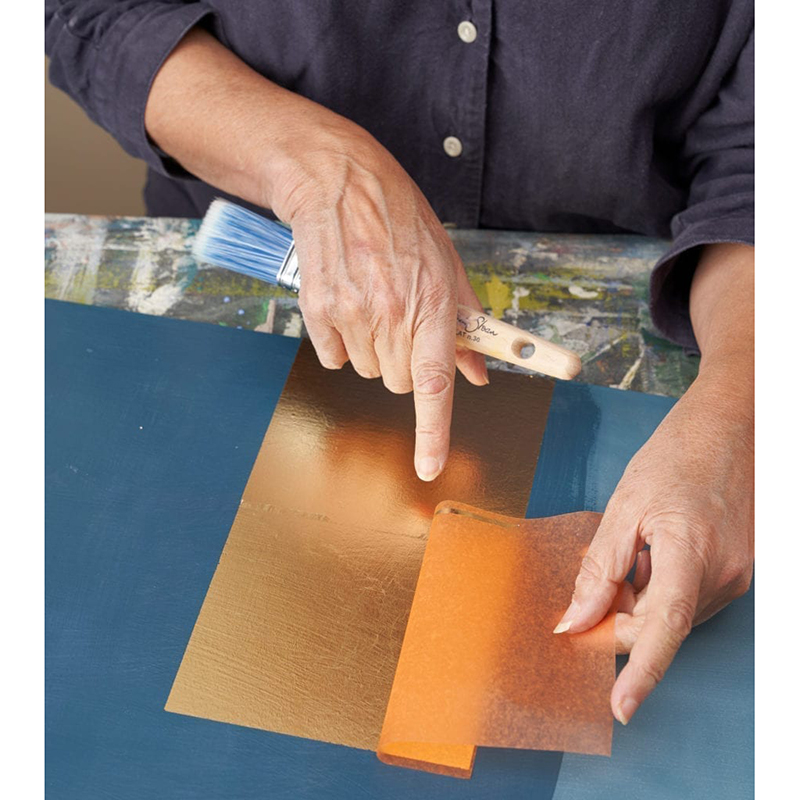 metal leaf booklets transfer φυλλα 3 - Marianthi Karta