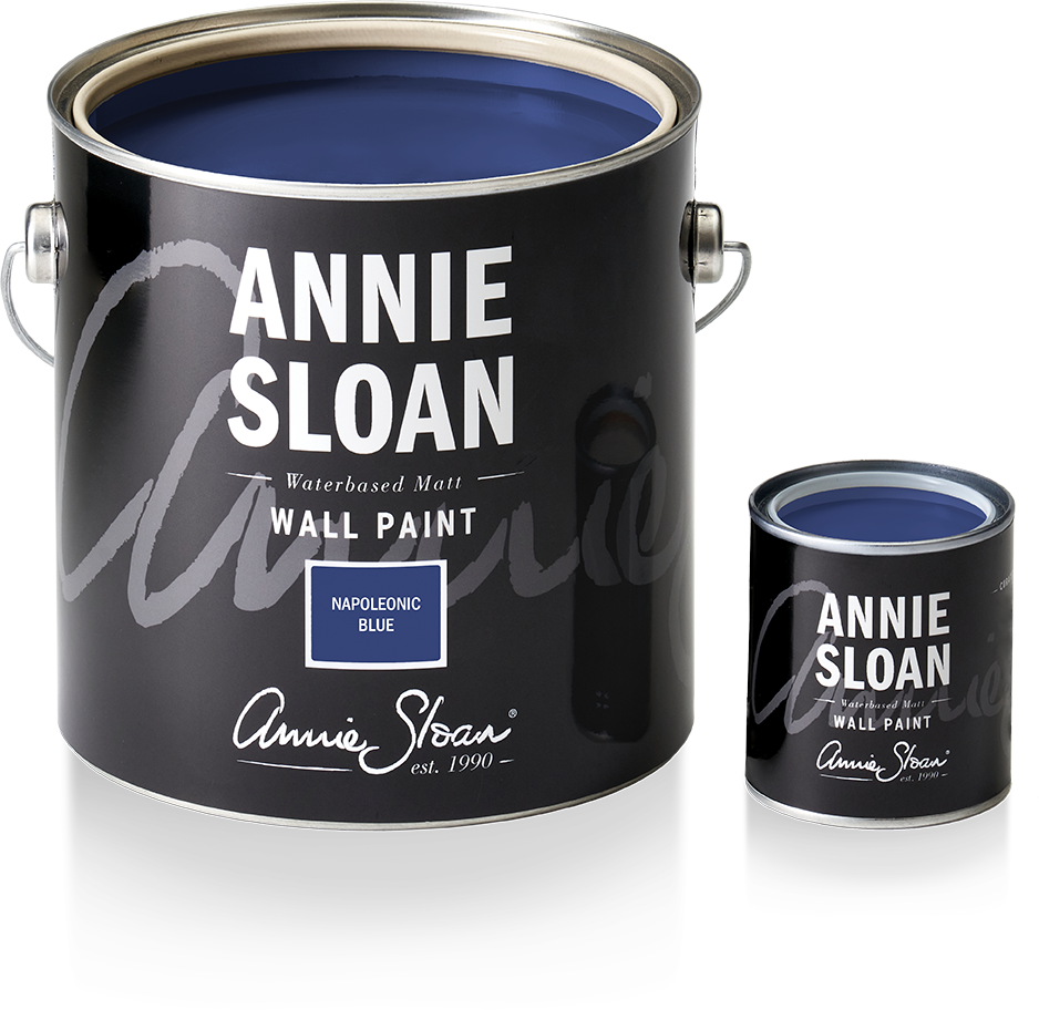 napoleonic blue new wall paint annie sloan χρώμα τοίχου 1 - Marianthi Karta