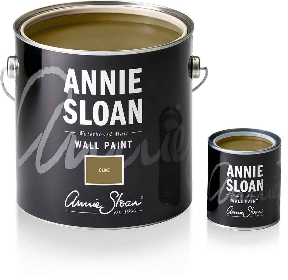 olive wall paint annie sloan χρώμα τοίχου 1 - Marianthi Karta