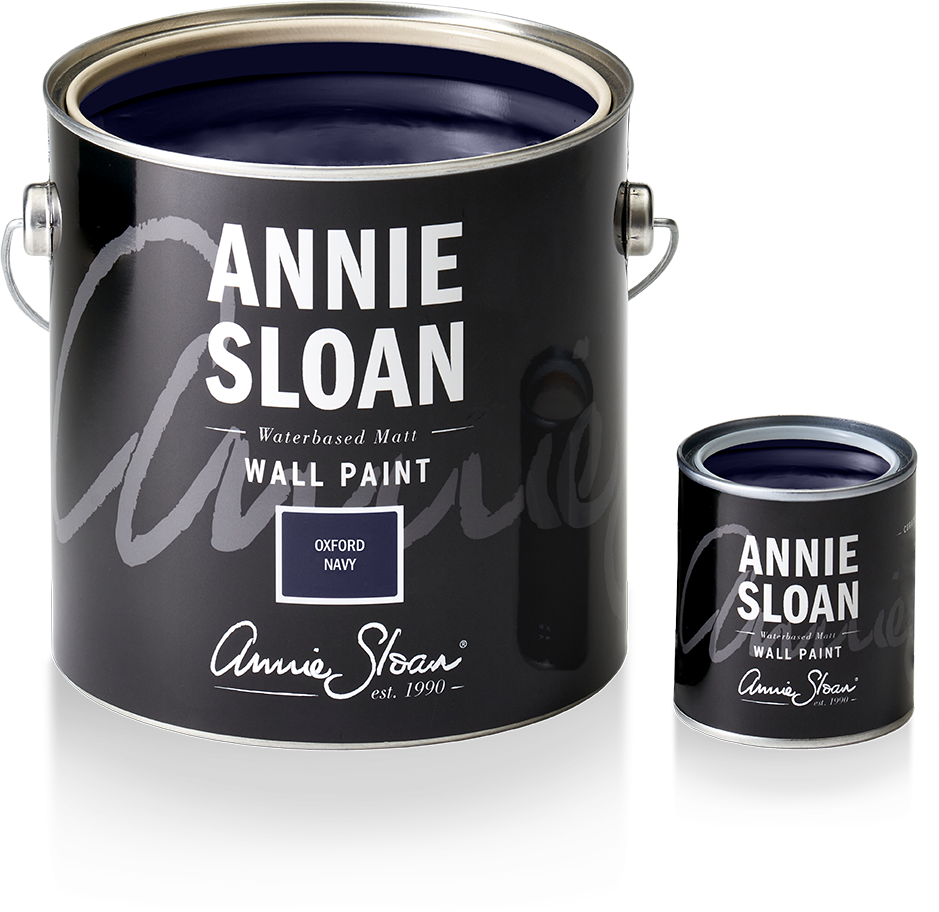 oxford navy wall paint annie sloan χρώμα τοίχου 1 - Marianthi Karta