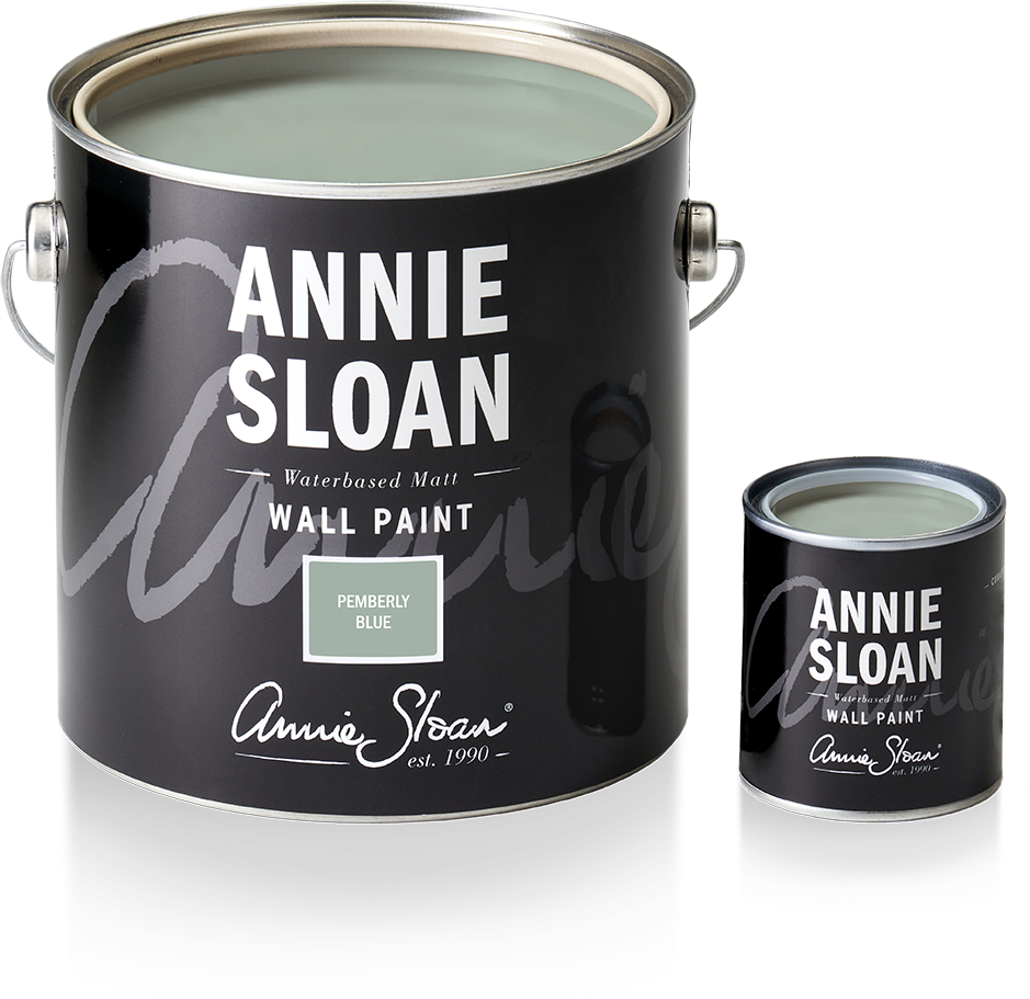pemberley blue wall paint annie sloan χρώμα τοίχου 1 - Marianthi Karta