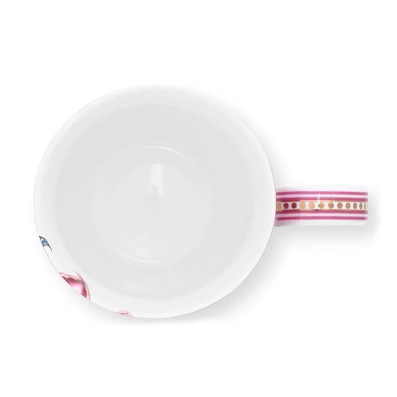 pip κούπα flower festival dark pink l 350ml 1 - Marianthi Karta