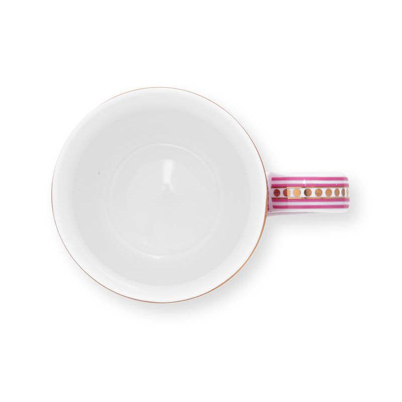 pip κούπα flower festival scallop dark pink s 145ml 3 - Marianthi Karta