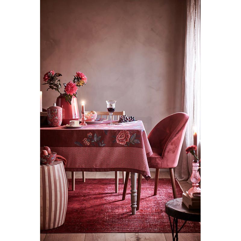 pip τραπεζομάντηλο flower festival dark pink 140x180 3 - Marianthi Karta