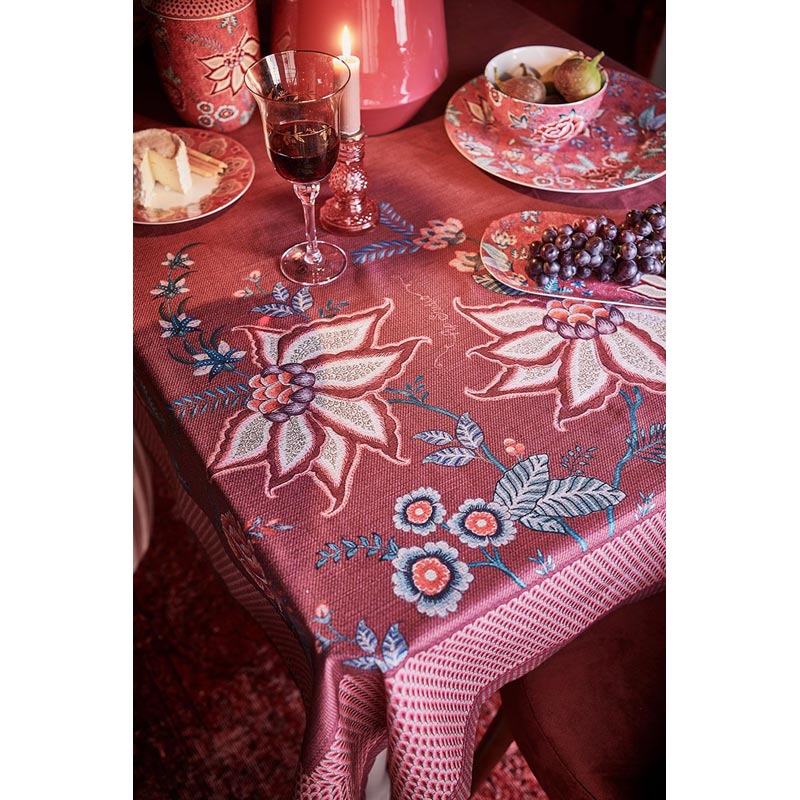pip τραπεζομάντηλο flower festival dark pink 140x180 4 - Marianthi Karta