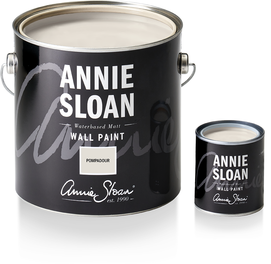 pompadour wall paint annie sloan χρώμα τοίχου 1 - Marianthi Karta