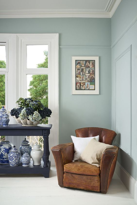 upstate blue wall paint annie sloan χρώμα τοίχου 2 - Marianthi Karta