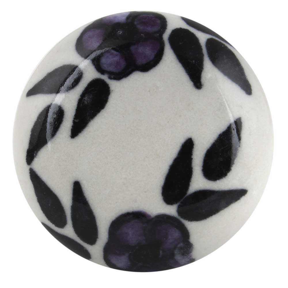 ασπασία χειροποίητο κεραμικό πόμολο 2 - Marianthi Karta