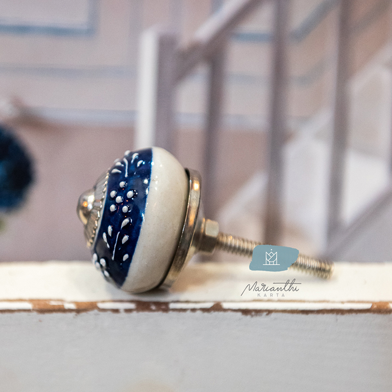 δωρίδα χειροποίητο κεραμικό πόμολο 2 - Marianthi Karta